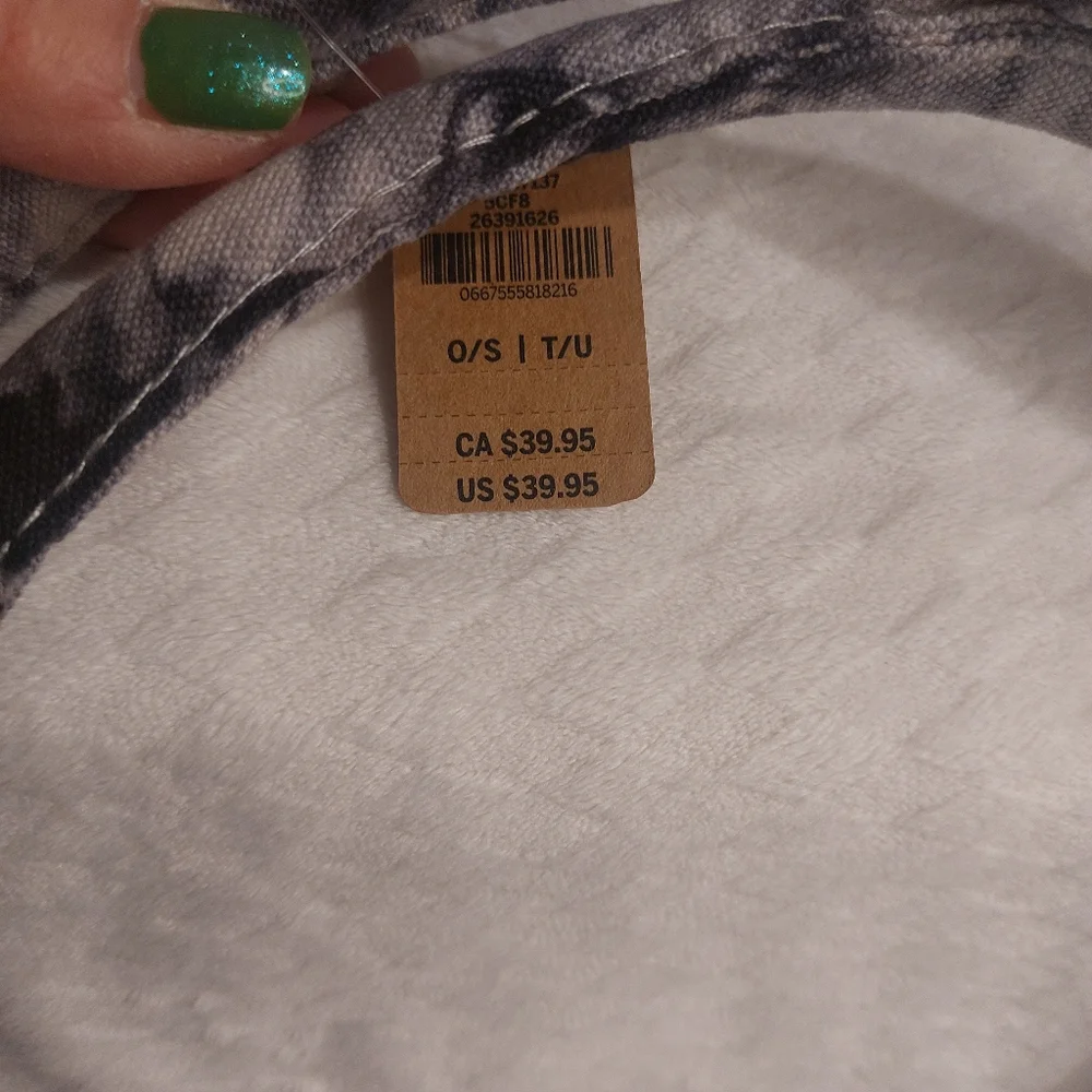 Victoria’s Secret PINK Tye Dye Grey Marl Canvas Weekender Tote Bag BNWT